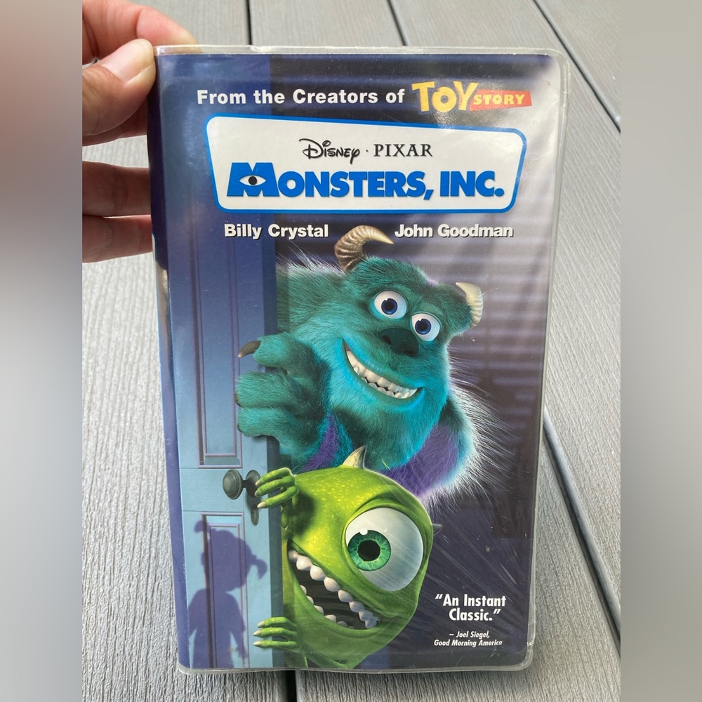 Monsters, Inc. VHS Tape